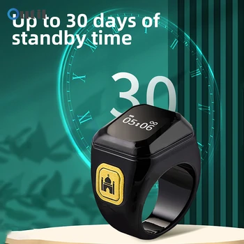 Anello Contatore Intelligente con APP, Display Digitale Portatile, Anello Contatore Bluetooth, Promemoria Orario Indossabile