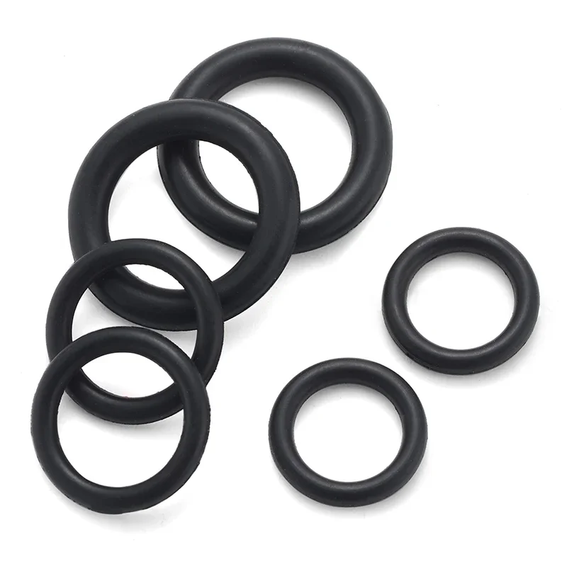 55pcs/Bag 6 Size Complete Variety Rubber O-Ring Anti Gas Leak Seal Fit For Dupont Lighters Gasket Repair Replacement Accessory 5