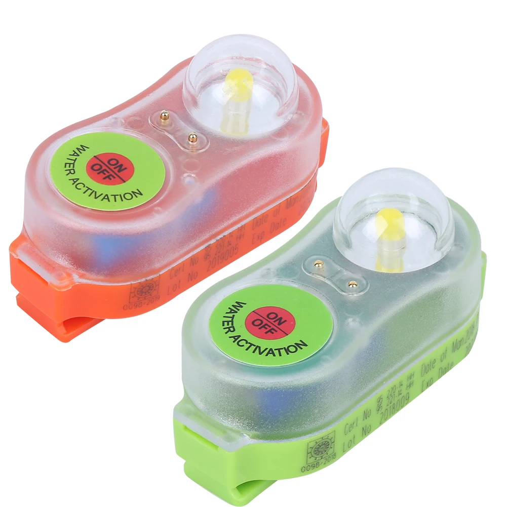 Surfing Life Jacket LED Lithium Seawater Self-Lighting Saving