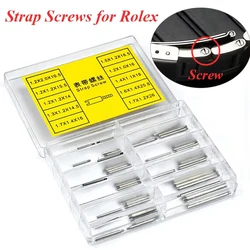 Premium Steel Watch Band Connector Screws - 10 Sizes (50PCS)