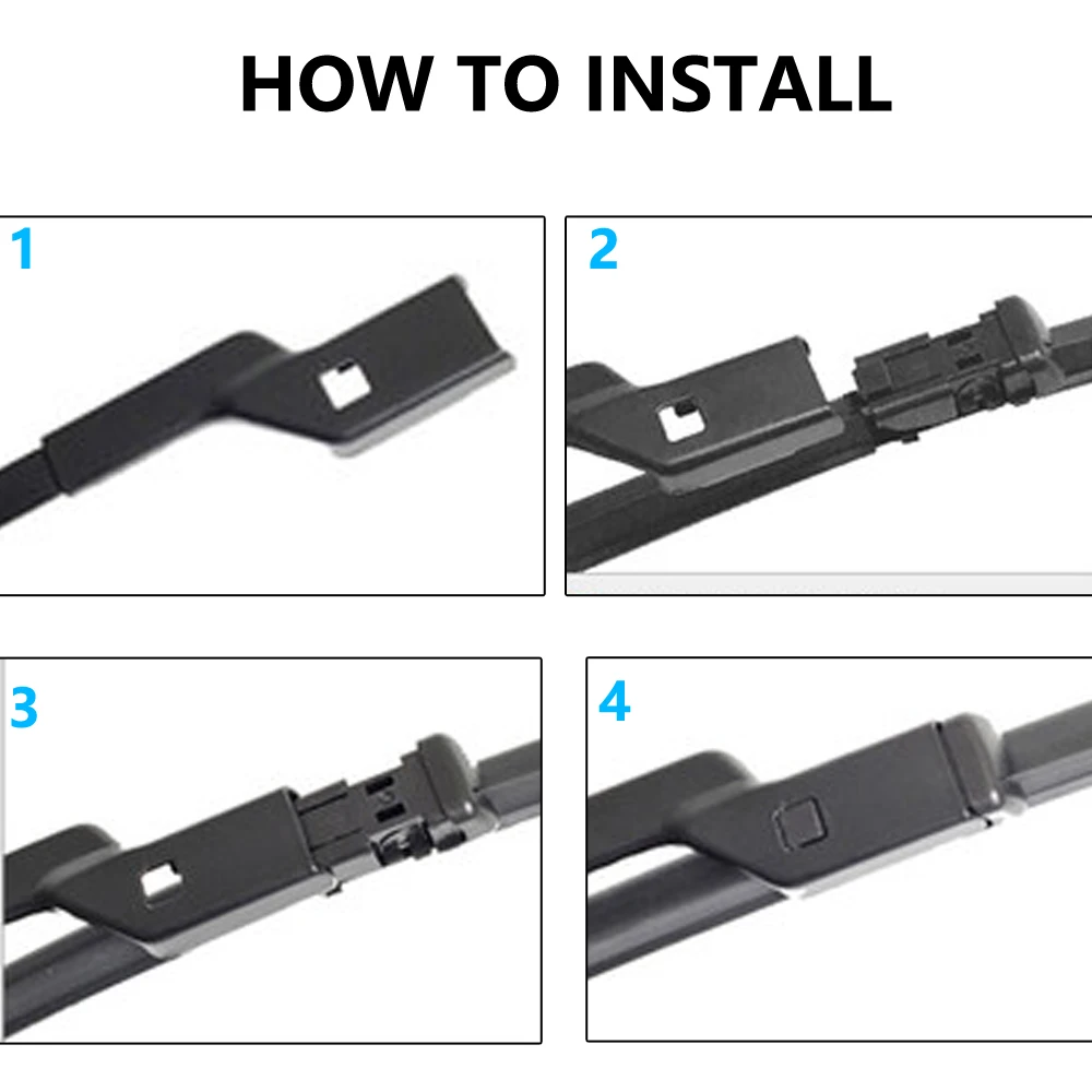 Escobillas para limpiaparabrisas delantero de coche, accesorios para SEAT  Ibiza 2002, 2003, 2004, 2005, 2006, Hatchback