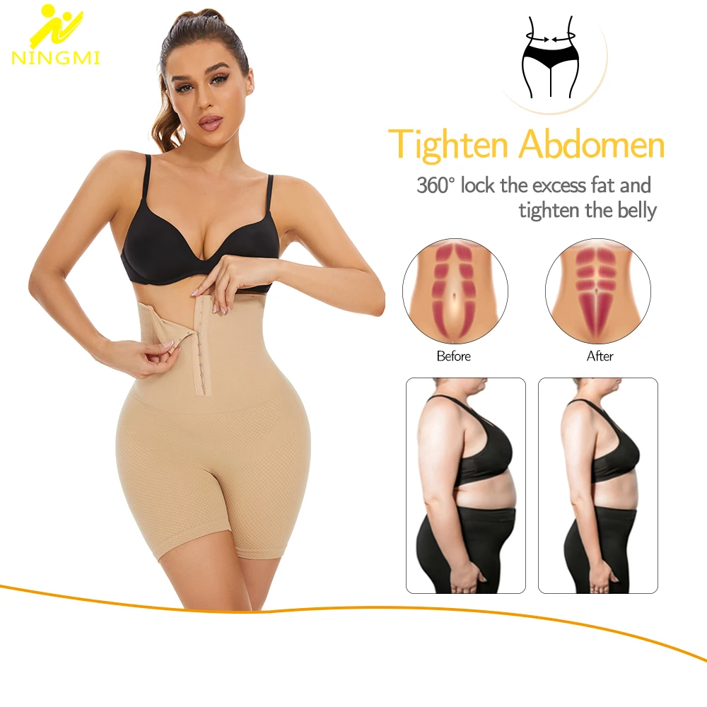 NINGMI Lady Tummy Control Panties High Waist Belly Control Panty Shapewear for Women Flat Tummy Body Shaper Everyday Wear