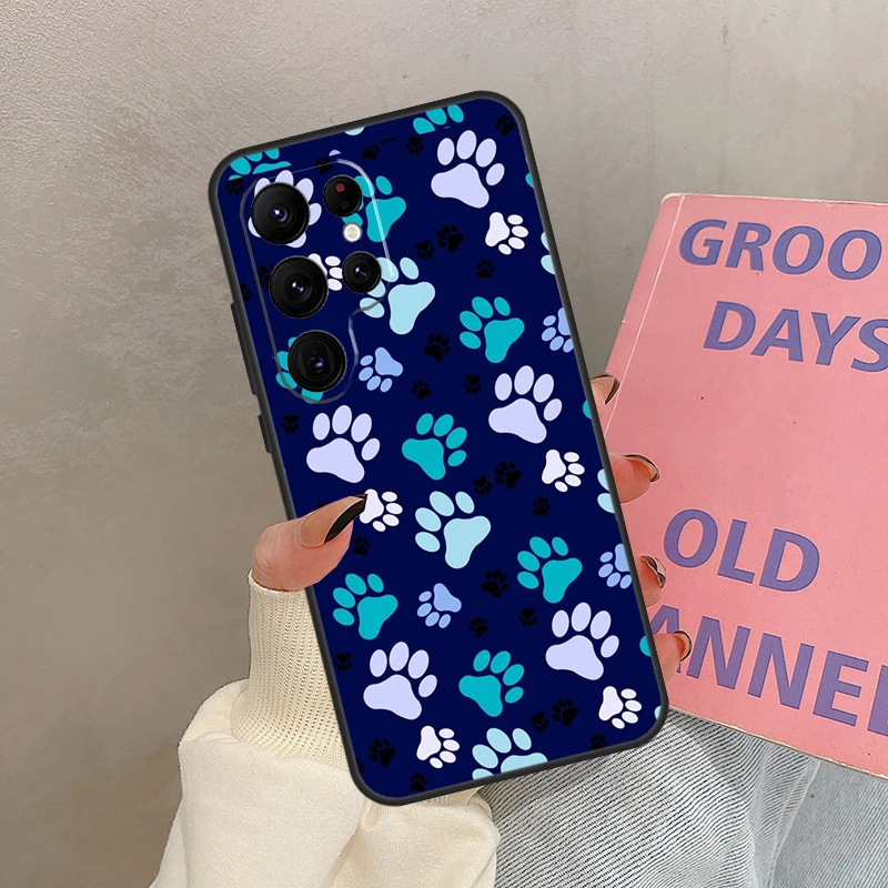 Dog Paw Protective Phone Case with Enhanced Design