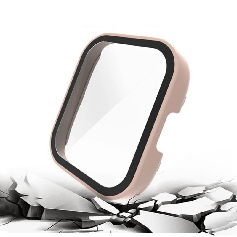 PC Case+Glass for Redmi Watch 3 Active Screen Protector Tempered Glass Watch  Bumper Frame Protector for Redmi Watch 3 Lite Cover - AliExpress