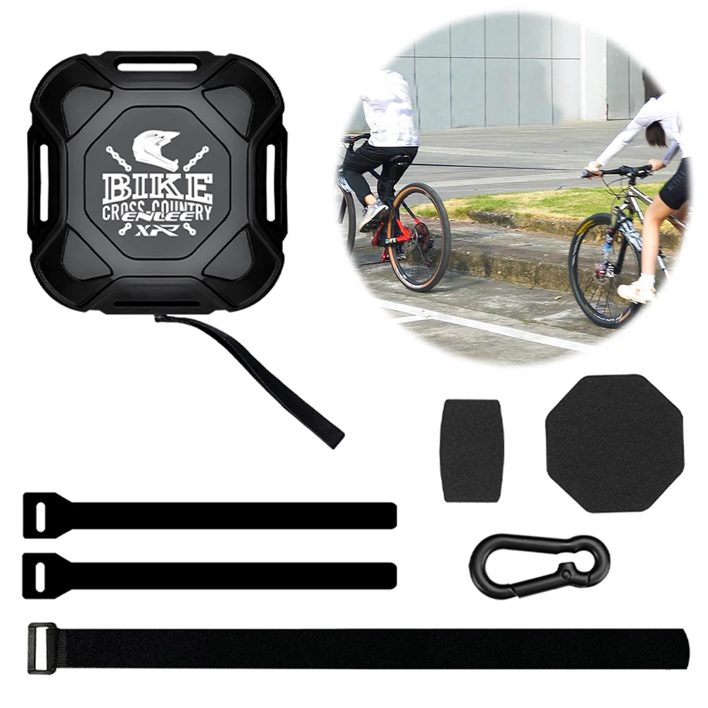 Retractable Bicycle Traction Rope for Mountain Bikes