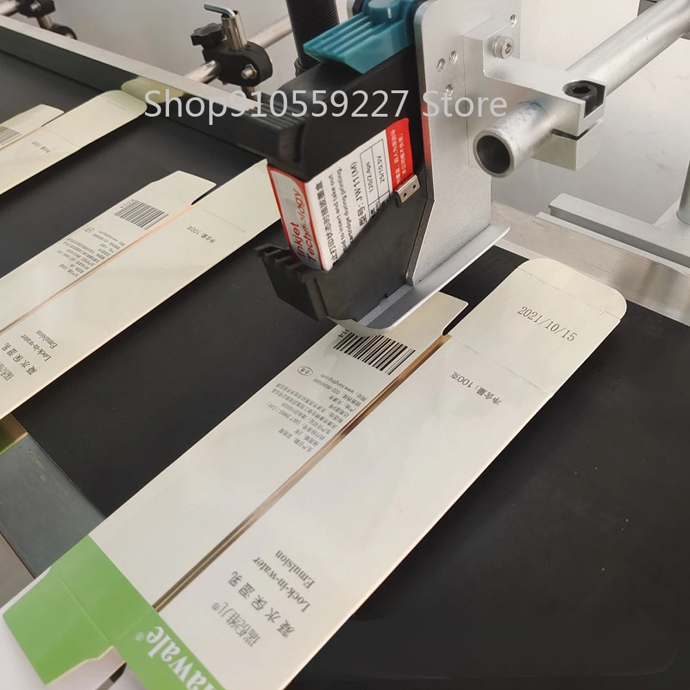 Suporte de Cartucho de Tinta de Secagem Rápida para Impressora Automática do Leito Data de Expiração Contínua Tij Máquina de Impressão Codificação do Lote - Imagem 5