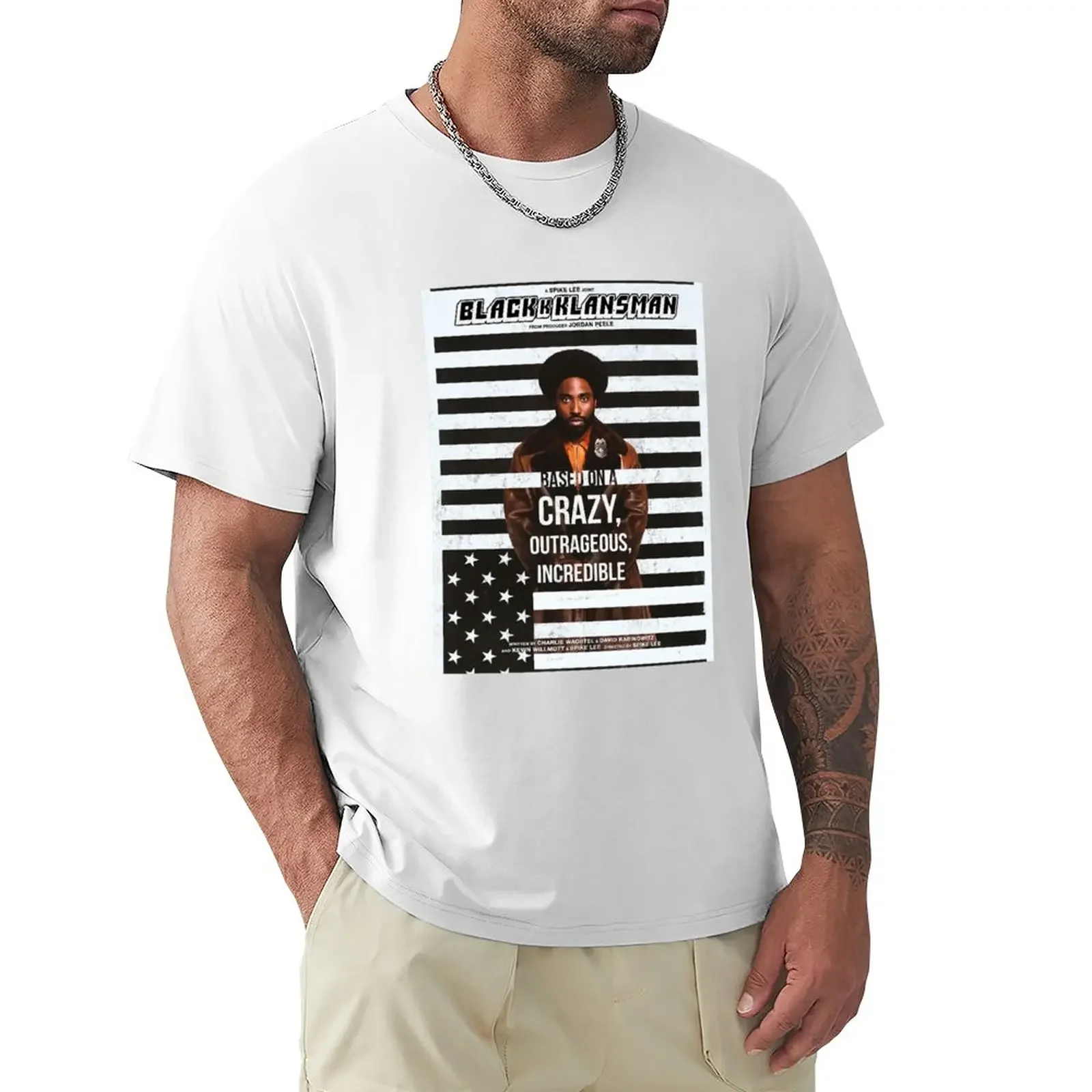 

BlackKklansman T-Shirt funnys oversized customizeds workout shirts for men