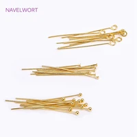 DIY Jewelry Making Accessories 18K Gold Plated Brass Crimp Bead,Lobster Clasps,Protector For Jewelry,Supplies For Jewelry 2