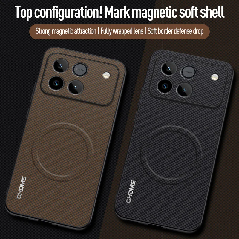 Luxury Magnetic Holder Shockproof Phone Case - TPU Silicone Protective Back Cover