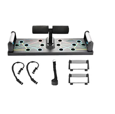 Gym Bar Max Load-Bearing 400lb Multi-function 3 in 1 Strength Training Stands Home Workout fitness Portable Push Up Board