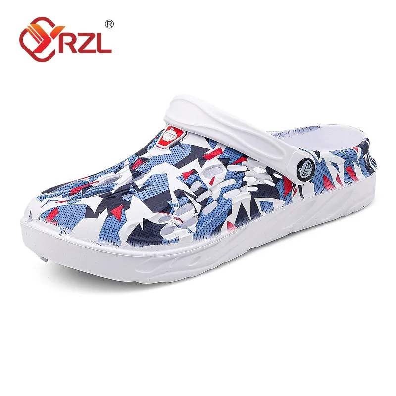 YRZL Clogs for Men Lightweight EVA Hole Garden Shoes Women Beach Sandals Home Oudoor Slippers Comfortable Couples Casual Slides