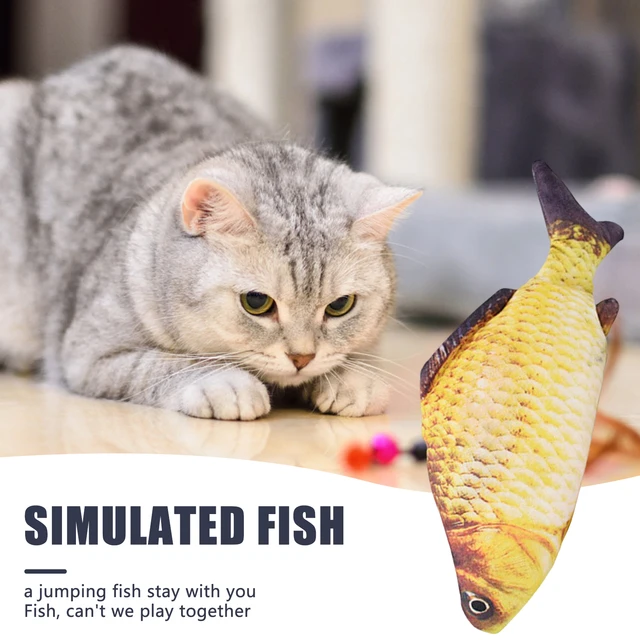 Cat Toys Dog Catnip Toys Usb Electric Jumping Fish Accessories - AliExpress