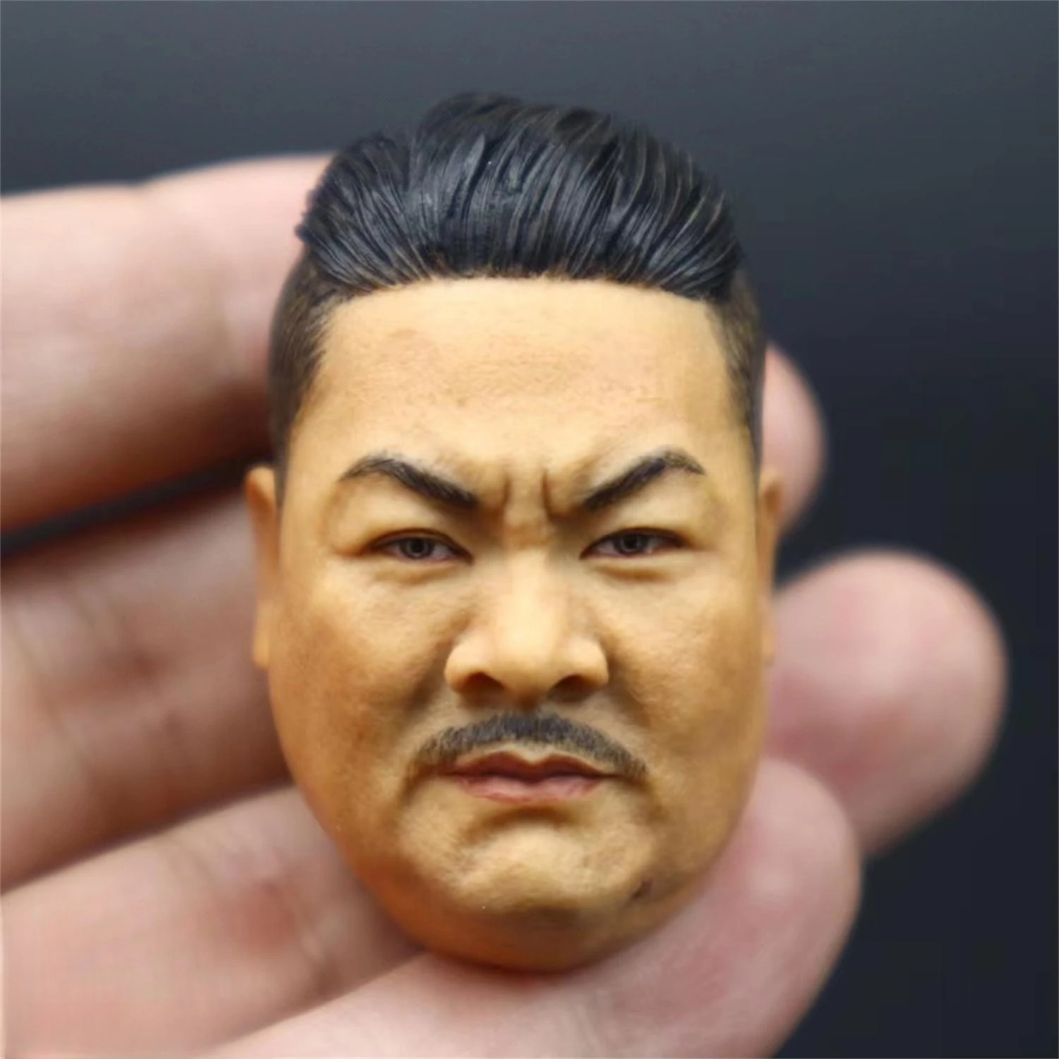 1/6 Scala Hk Acotr Suet Lam Testa Da Macellaio Modello Intagliato Fit 12 ''Action Figure Uomo Maschio