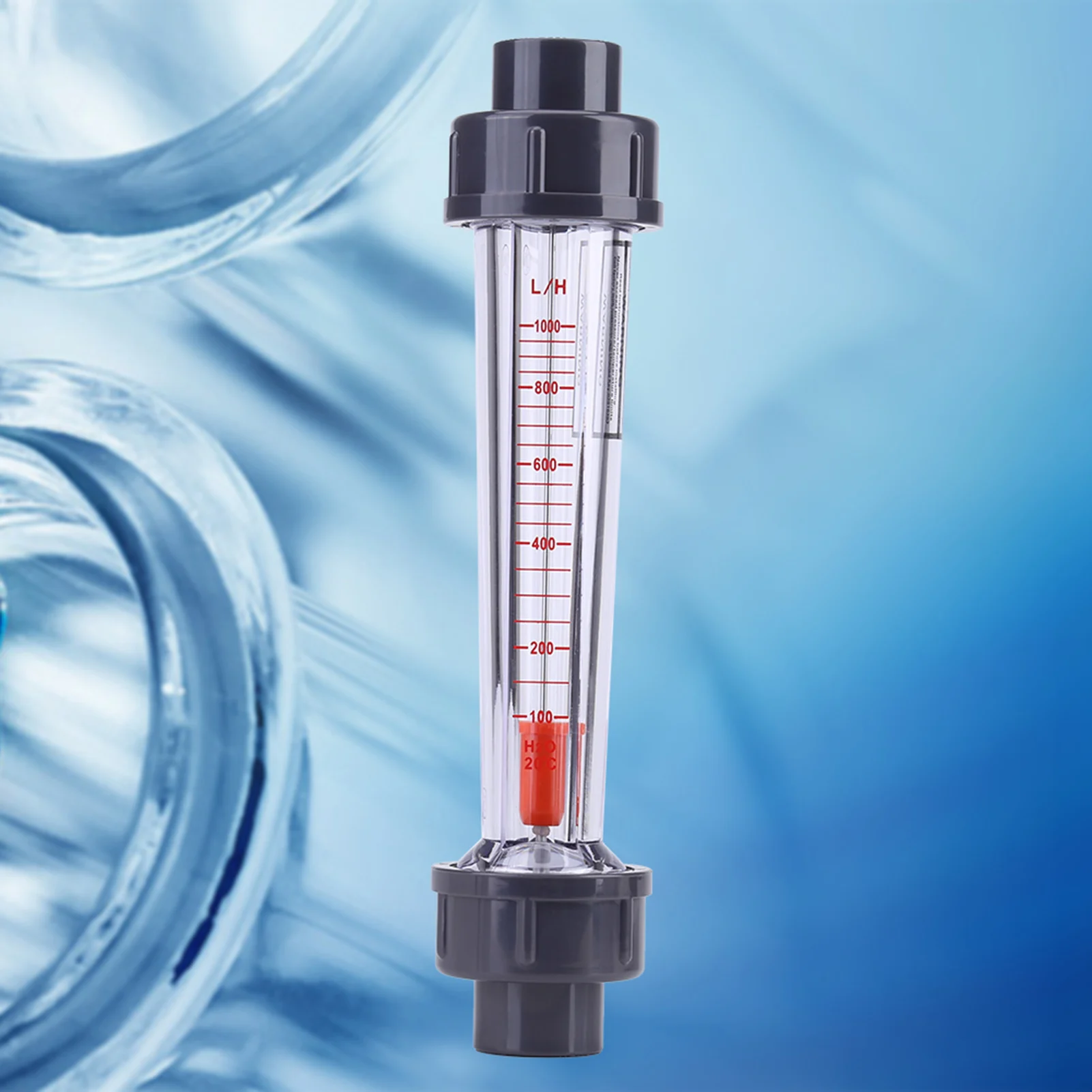 Plastic Tube Type Water Flow Meter 100‑1000L/H LZS‑15D Instantaneous Flowmeter