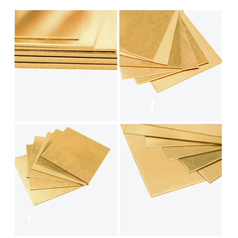 Brass Sheet Metal Cutting CNC Frame Model Mold DIY 0.1mm 0.5mm 1.5mm 2mm 3mm 4mm 6mm 8mm 1 piece brass sheet