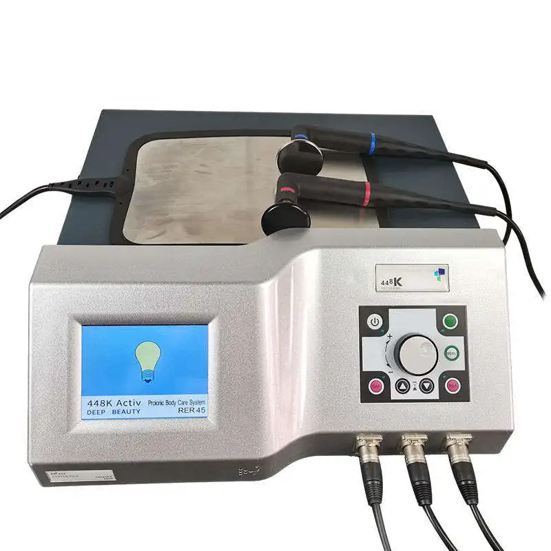 indiba 448 KHZ RF Tecar Therapy RET CET Diathermy Body Slimming Machine Pain Relief Skin Tightening INDIBA Deep Care