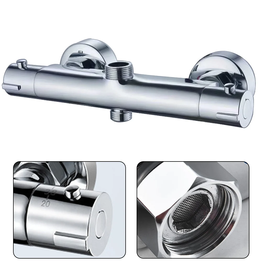 

Thermostatic Shower Faucet Mixing Valve Bathroom Combination Water Mixer Bathtub Faucet Mixer Control Hot And Cold Water Valve