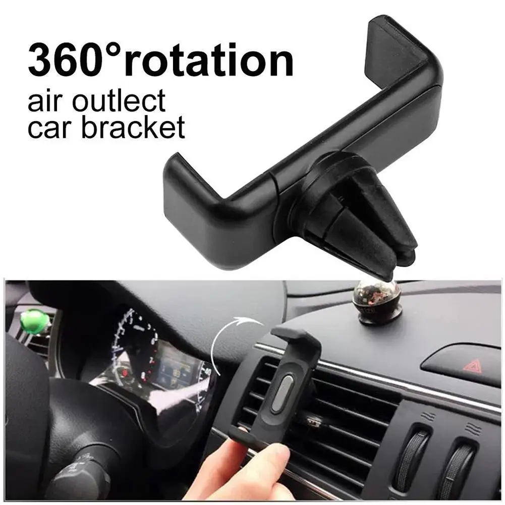 Universal Car Air Vent Phone Holder - Adjustable Mobile Cradle Mount