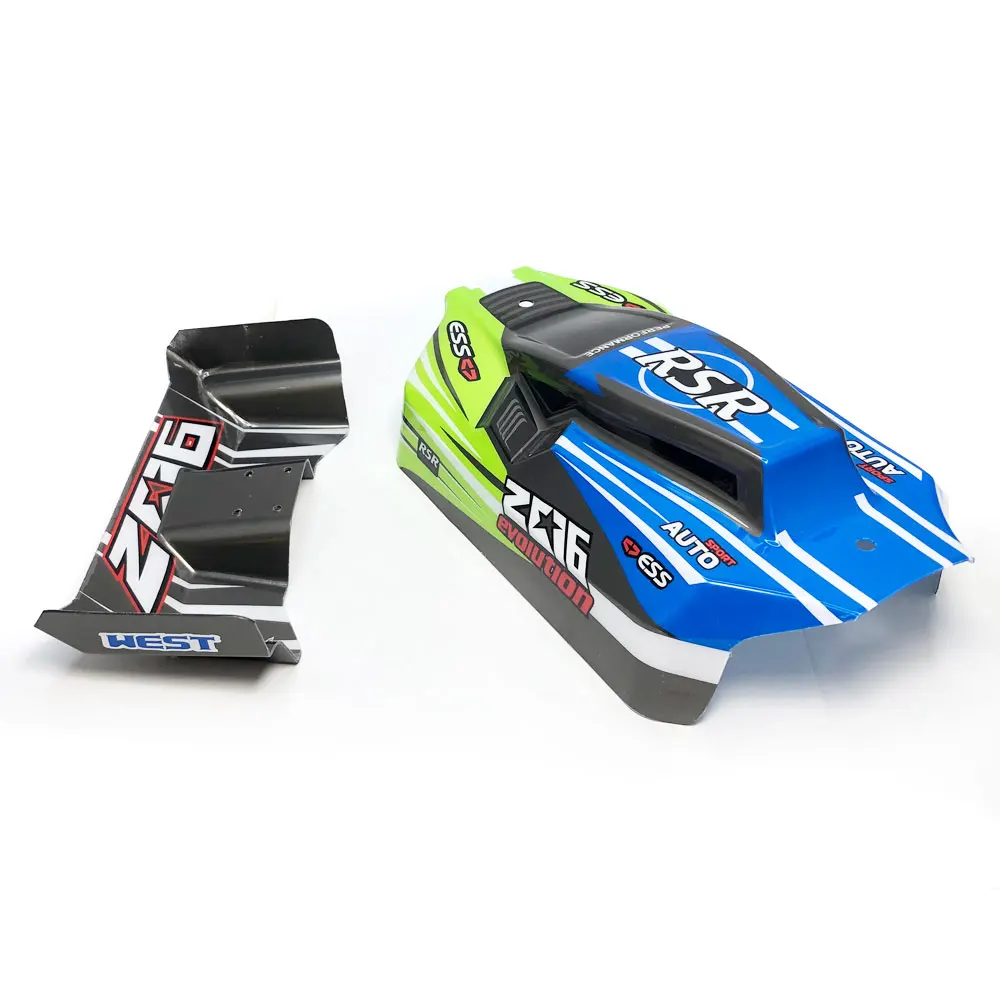 Wltoys 1/14 144001 144010 RC Karosserie-Autoabdeckung mit PVC-Heckflügel für WLtoys 4WD ferngesteuerte Autoersatzteile – Detail 6