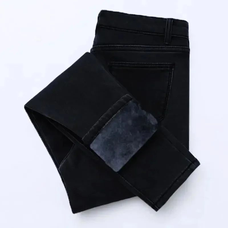 Black Fleece-lined trousers