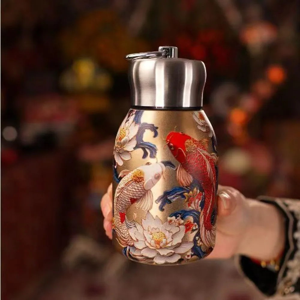 New 300ml Insulated Cup 316 Stainless Steel Water Bottle Portable Leak Proof Coffee Mug Slim Insulated Thermal Water Bottle