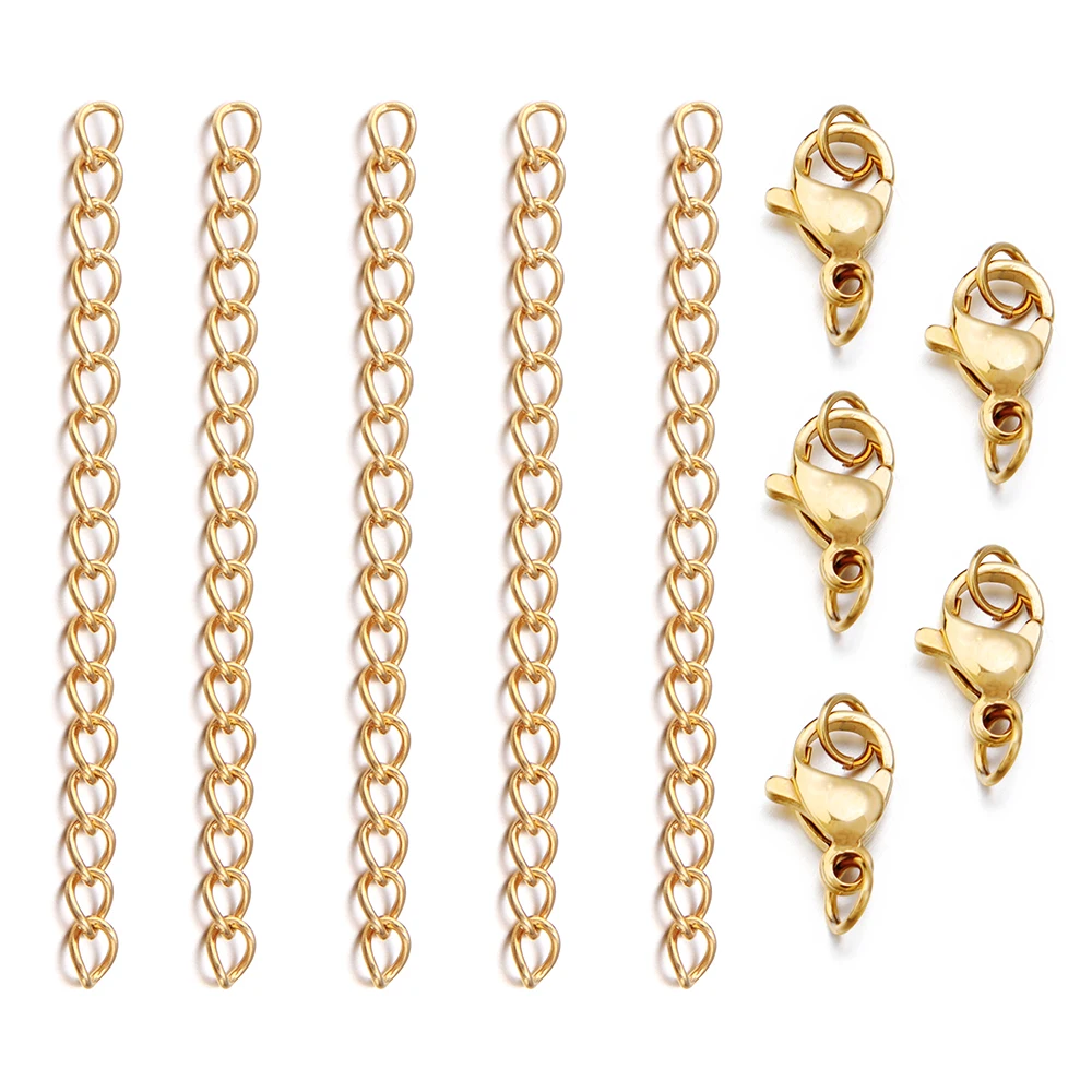 Fermoirs Torsadés Ronds Pour Collier – Or Massif 14 Carats, Fabrication Indienne, Neufs