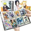 80/160PCS Album Naruto Cards Holder Book Letters Paper Games Children Anime Character Collection Kid's Gift Playing Card Toy 1