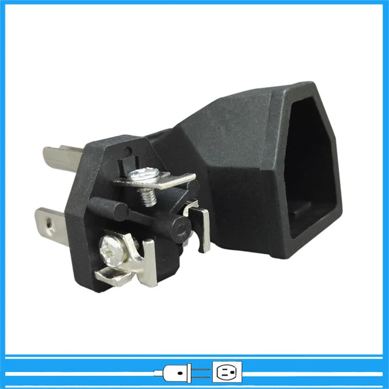 Description Picture 6 of itemUS American 3 Pins Industrial AC Electrical Power Rewireable Plug Male Wire Socket Outlet Adapter Extension Cord Connector 15A