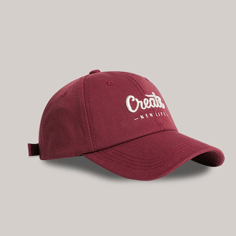 

Arincessbo Spring/Summer Letter Embroidered Baseball Hat Men's and Women's Outdoor Sports Street Travel Duck Tongue Golf Sun Hat