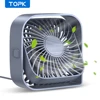 TOPK USB Desk Fan, Mini Fan Portable,3 Speeds Desktop Table Cooling Fan,Quiet Personal Small Fans for Room Home Desktop Office 1