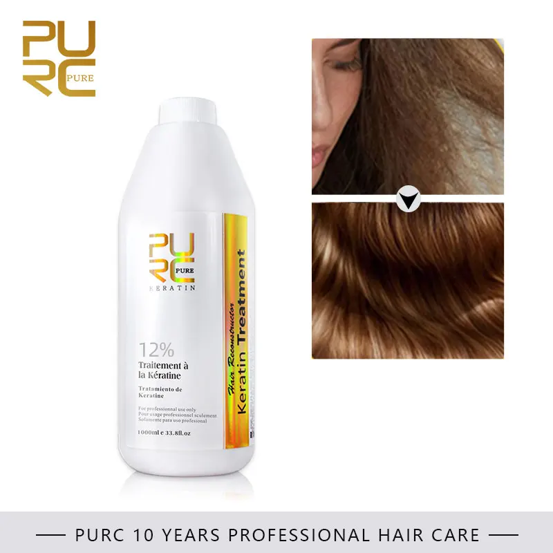 Purc 12% Trattamento Alla Cheratina Brasiliana Che Raddrizza I Capelli Alla Cheratina Per Il Trattamento Dei Capelli Ricci Profondi Prodotti Per La Cu