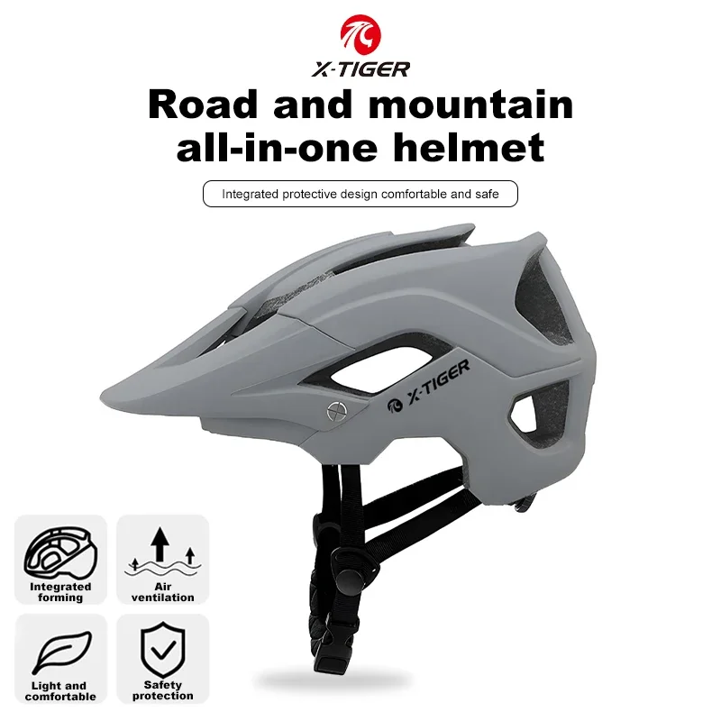 Casco da bici X-Tiger TK-17 MTB Berretto di sicurezza da corsa ultraleggero per bicicletta da montagna - Image 3