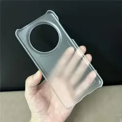 Matte Ultra - Thin Frameless Anti - Scratch Hard Plastic Case for Mate 60 (Translucent)