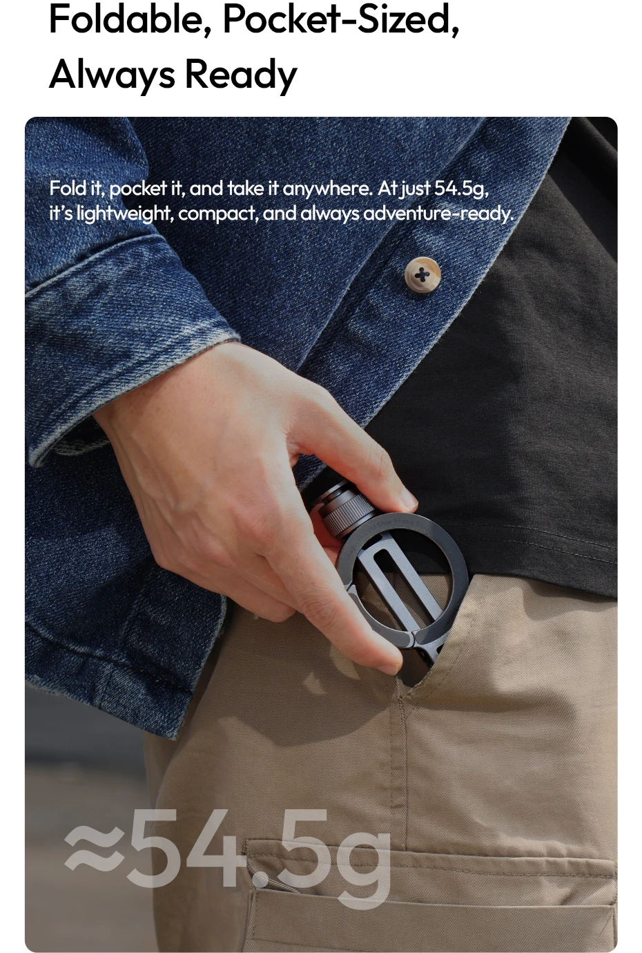 Cold Shoe Phone Mount Double-Side Magnetic Phone Mount for Camera Tripod for iPh