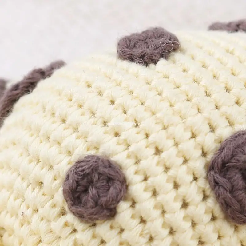 

28cm Crocheted Giraffe Stuffed Animals Party Gift Toy Office Throw Pillow Dropship