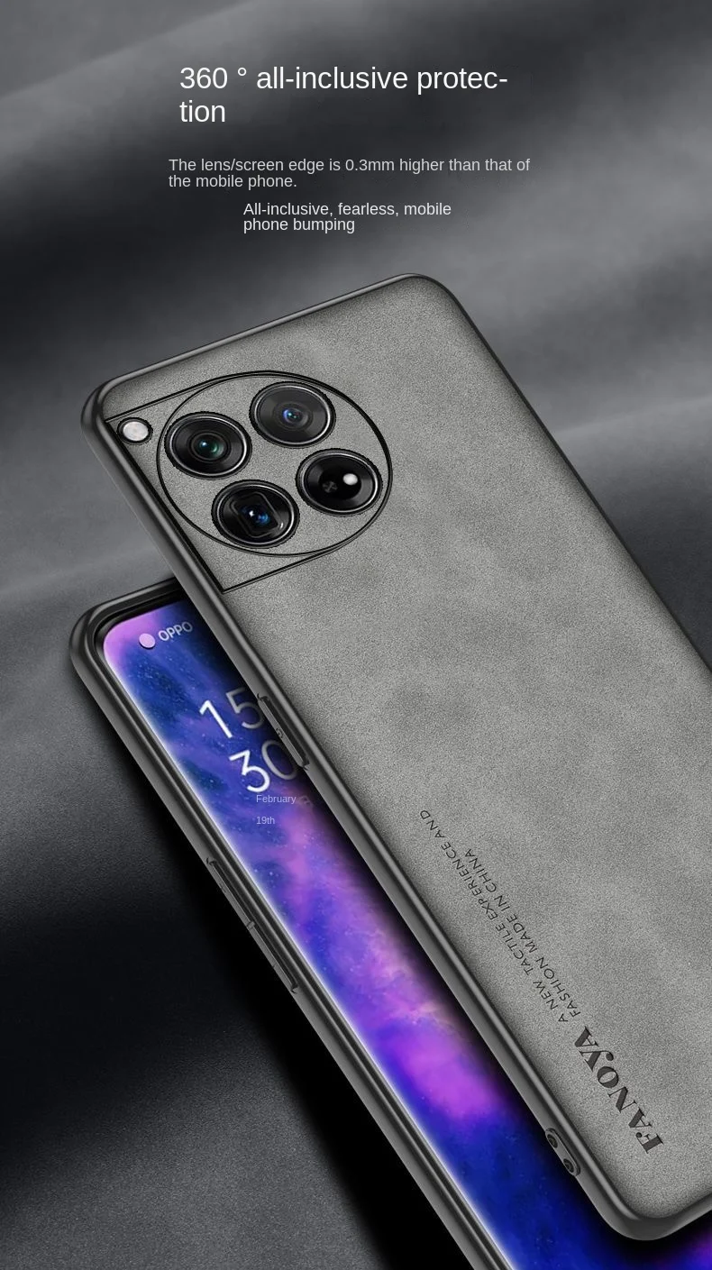 Soft PU Leather Magnetic Protective Phone Case Cover