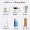 New Coffee Mug Warmer for Milk Tea Teapot Electric Heating Cup Plate High Temperature 80 Degree Celsius for Home Office Desk Use 2