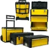 3-in-1 Chest for Workshops and Craft Rooms - Foldable Comfort Handle and Latches 1