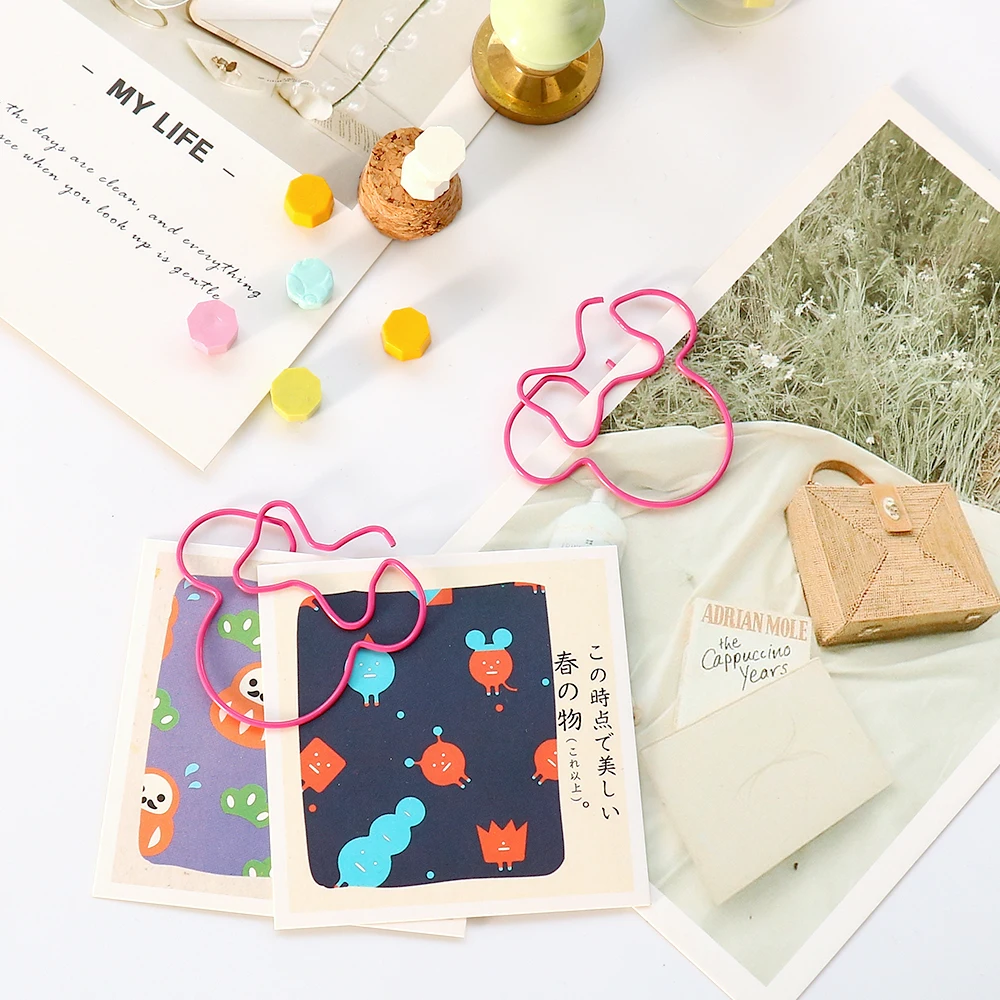 Paper clips 20pcs Office Paperclips File Document Wedding Invitation Clip