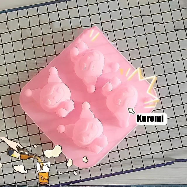 New Anime Kawaii Sanrio Kuromi DIY Ice Tray Girl Summer Cartoon My