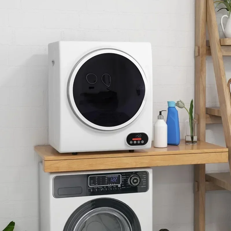 Portable Clothes Dryer Compact Laundry Dryer with Stainless Steel DruM Intelligent Drying Front Load Electric
