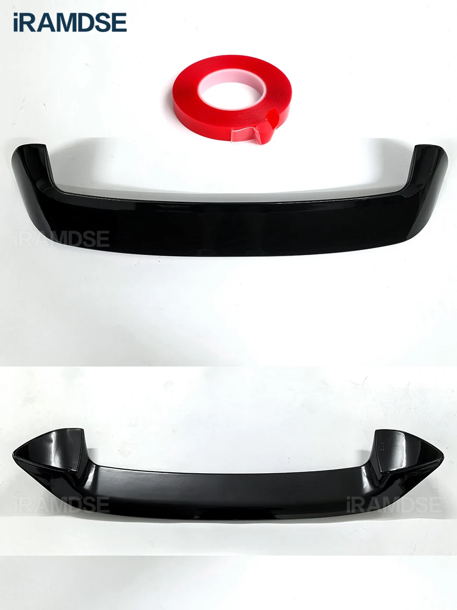 Spoilervleugel Auto Achtervleugel Primer Kleur Achterspoiler Voor Nissan Voor JUKE Spoiler 2008-2015 Voor JUKE Spoiler ABS Materiaal Auto staart vleugel (Kleur : Glossy Black