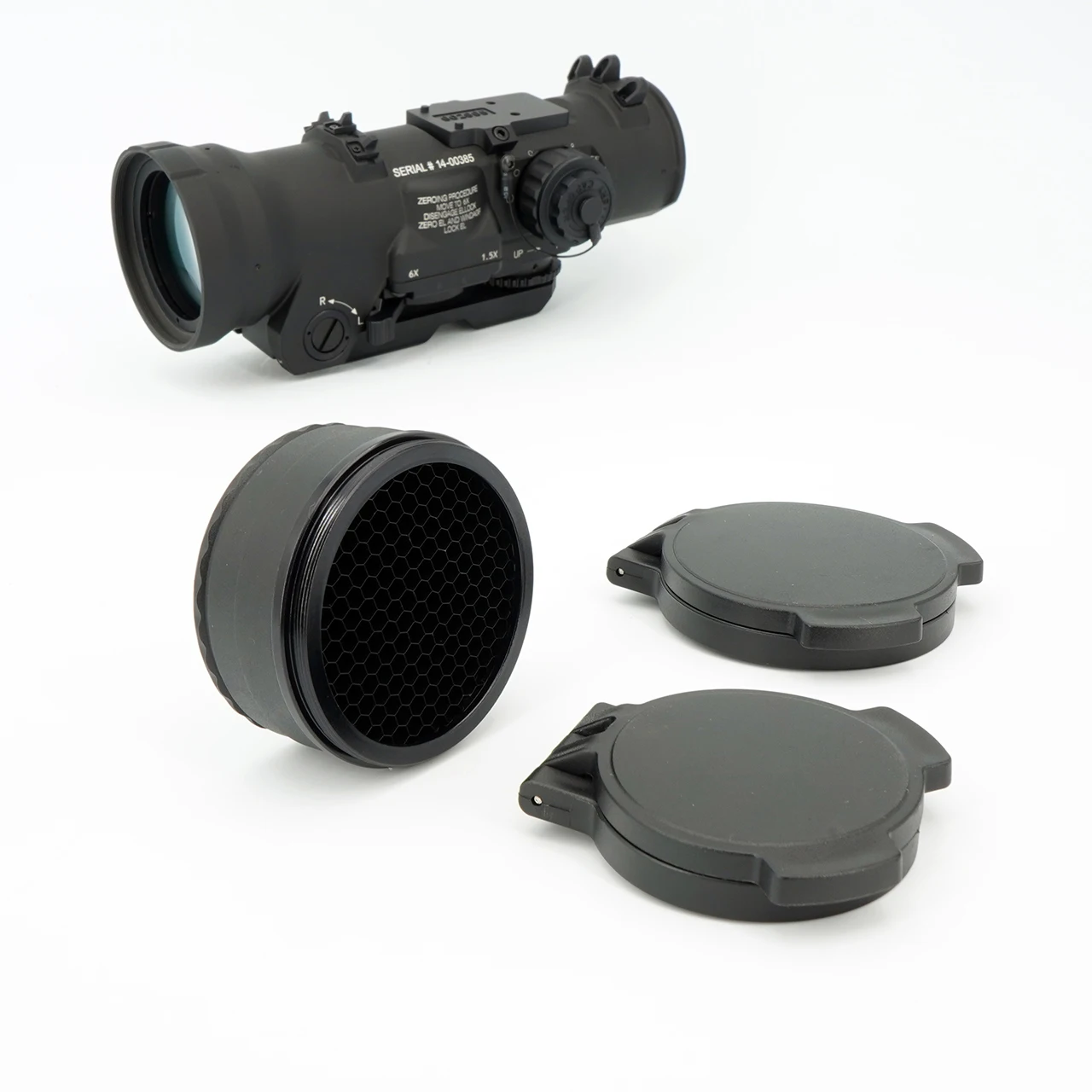 AntiReflection Device Killflash With Lens Flip Cover Set For DR 1.56x Kill flash Riflescope