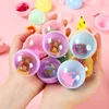 45mm Children Mini Claw Machine Toys Accessory Ball Automatic Operated Play Game Doll Machines Prizes Gifts Twisted Egg Balls 3