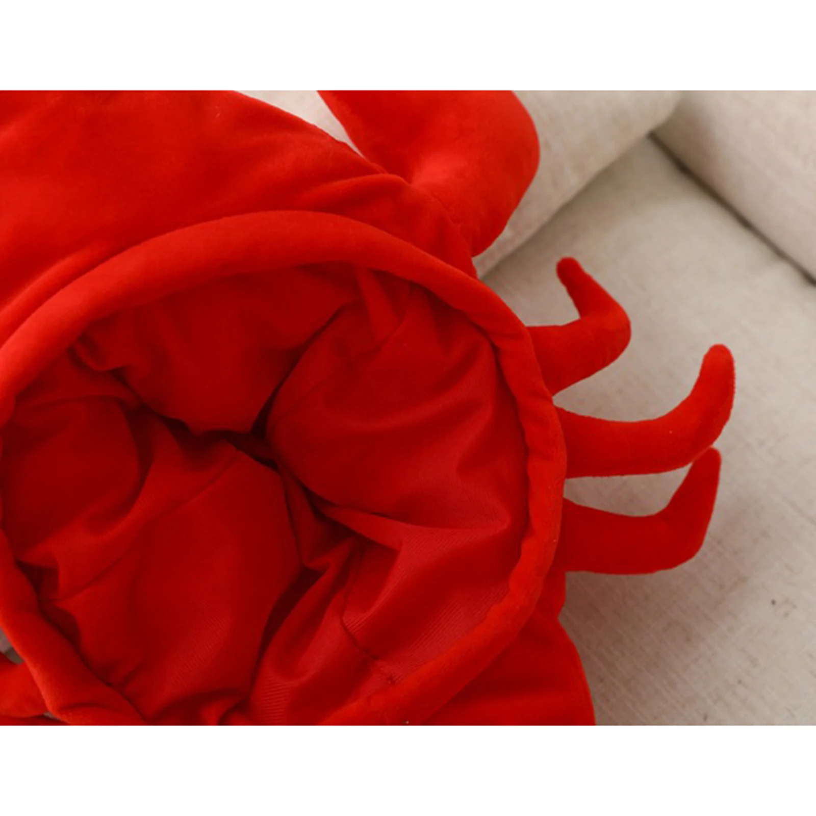 Comfortable Hood Lobster Hats Costume Hats Warm Soft Cozy Headdress Photographic Headwear