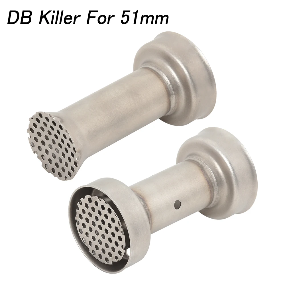 51MMUniversalMotorcycleExhaustPipeMufflerDBKillerSilentPit