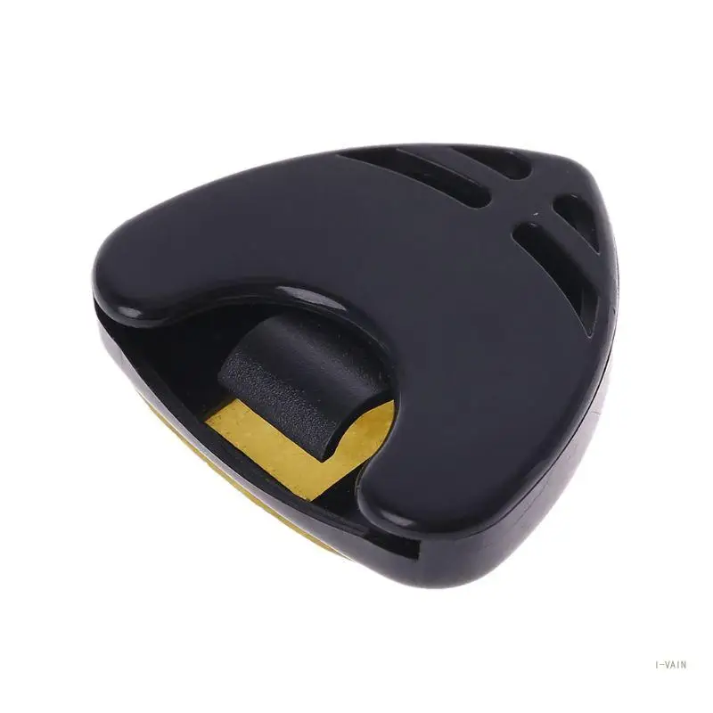 

M5TC 1 pc Guitar Pick Holder Plastic Plectrum for Case Mediator Quick Storage Self Ad