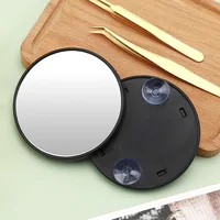 8.8CM 5X/10X/15X Magnifying Mirror Suction Cup Women Beauty Makeup Cosmetic Shower Home Magnification Glass 1