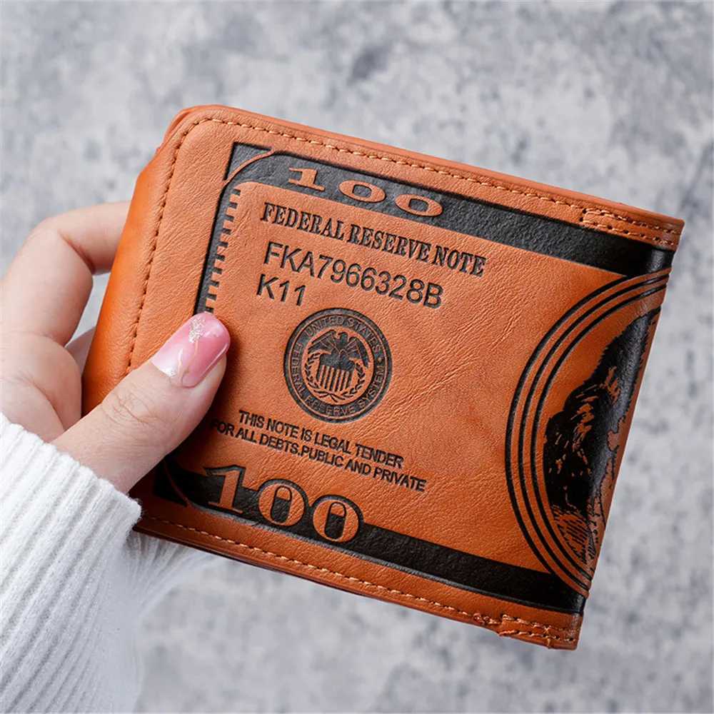 Рисунок 6 - Мужской кошелек с узором 100 долларов США