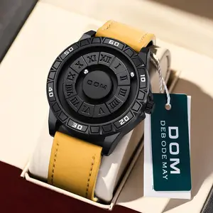 DOM Trend Concept-Reloj de moda para hombre, cronógrafo creativo con  puntero de desplazamiento, fuerza magnética, resistente al agua, nueva  personalidad - AliExpress